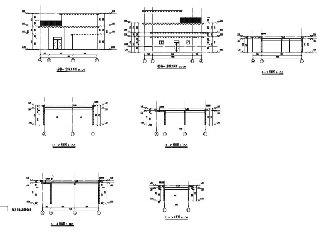 游客中心建筑施工图审图版-2