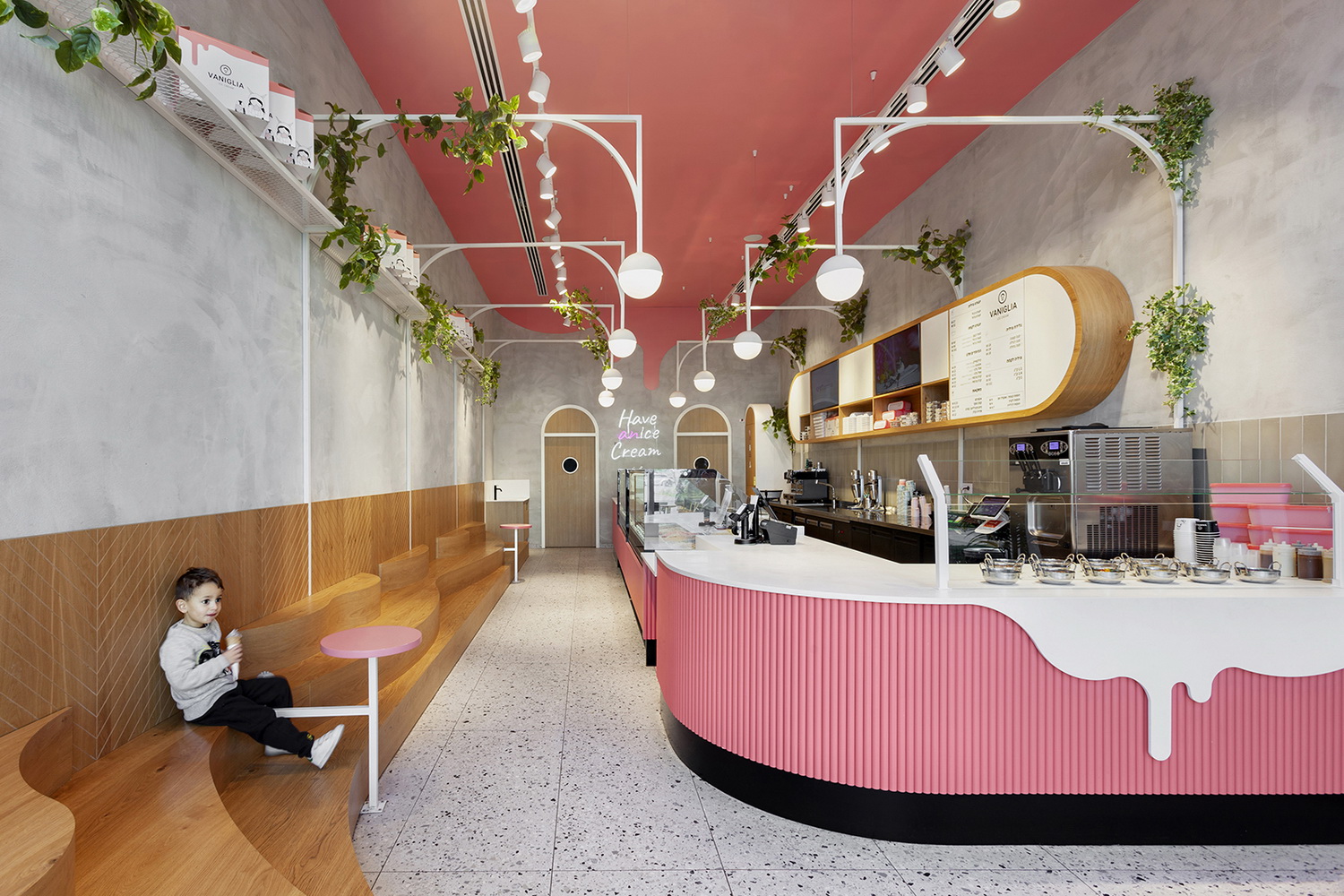 vaniglia raanana 冰淇淋店设计丨Dana Shaked-8