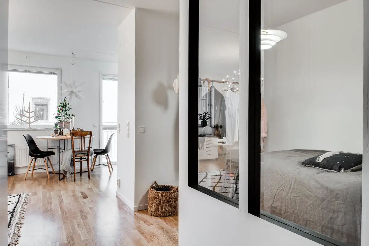 41 平米极致空间优化，一居变二居的创意设计-11