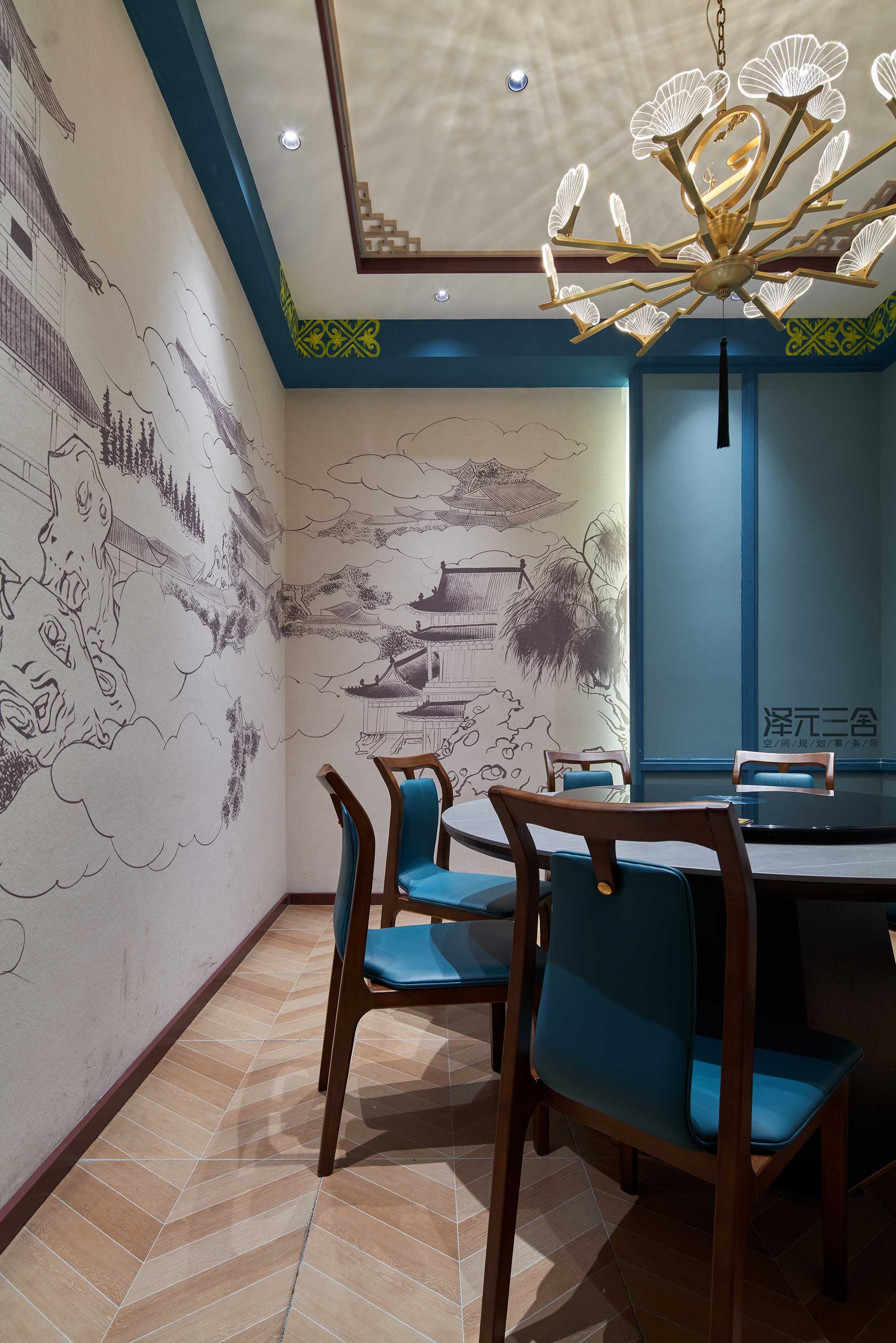 小淮潮餐厅丨中国淮安丨泽元三舍空间规划事务所-38