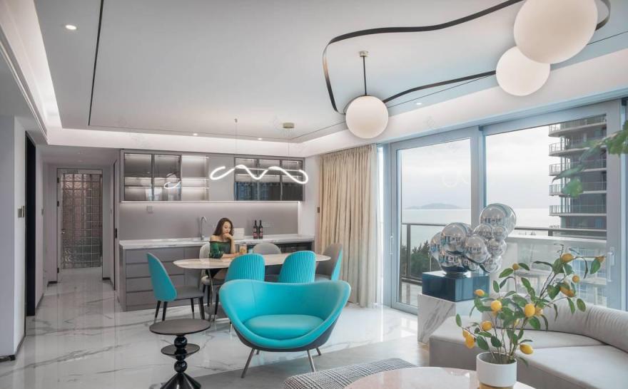 梦幻轻奢,海景生活 · 三亚 LEM 空间美学室内设计丨中国三亚-11