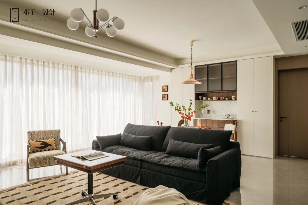 保亿御景雅园丨硬装邓子设计,软装壹里舍外-34