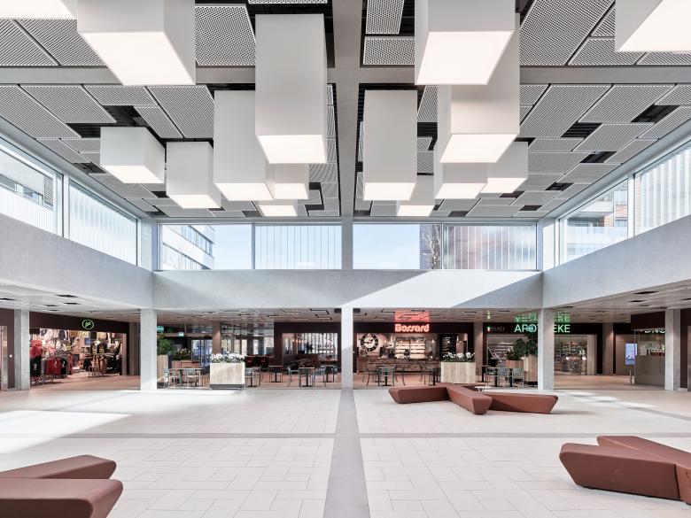 Albi Nussbaumer Architekten BSA/ETH/SIA丨Erneuerung Einkaufszentrum und Bürogebäude Herti丨瑞士-6