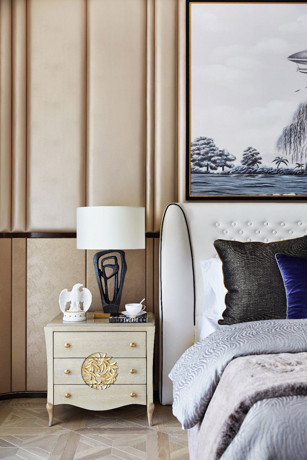 下叠——南昌334㎡绿地样板房  集艾设计-29