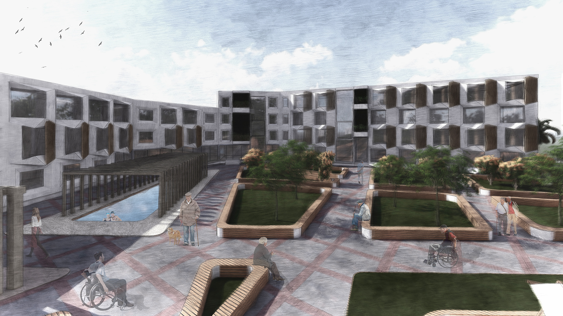 West Park "Assisted Living Center" | Graduation Project-12