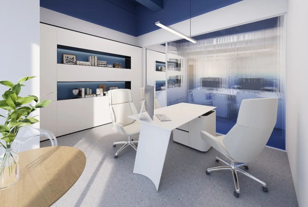 LKDESIGN丨国信会视集团办公空间设计案例-113