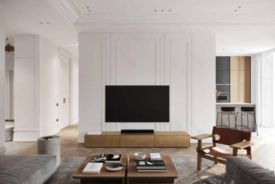 极简留白,诗意空间 · 现代高级住宅设计丨某某设计师-7