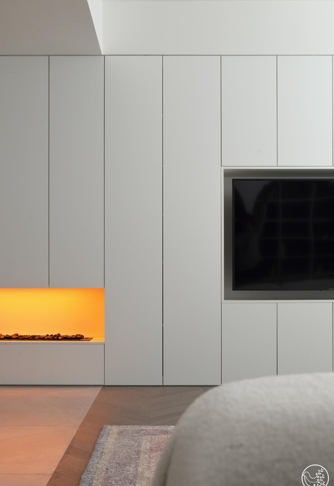 清羽设计丨平层丨来康康单身建筑师小姐姐的家-12