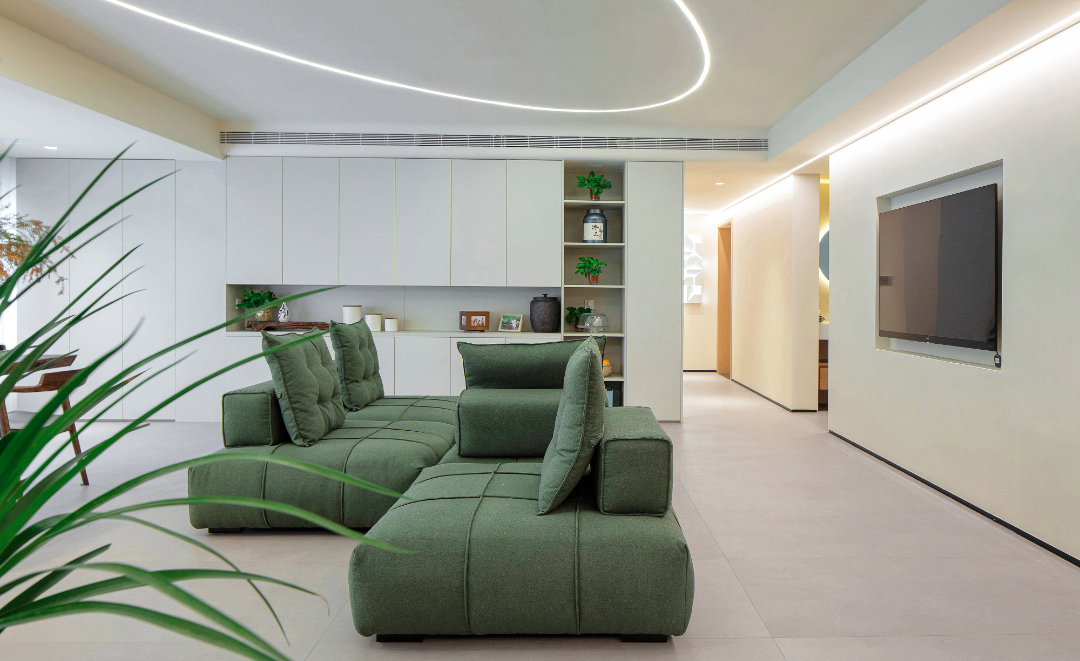 中粮·海景壹号 · 现代平层设计丨中国上海丨尚层别墅装饰-21