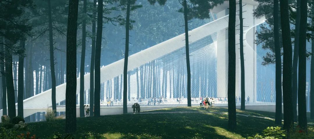 未来之塔 | 浮于松林的景观瞭望与共生空间-12