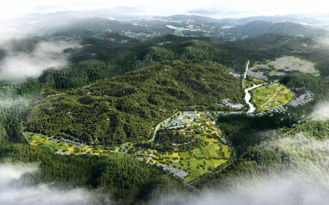 中铁上海院工程总承包的福建闽台融合药用植物园示范基地（一期）项目开工建设-6