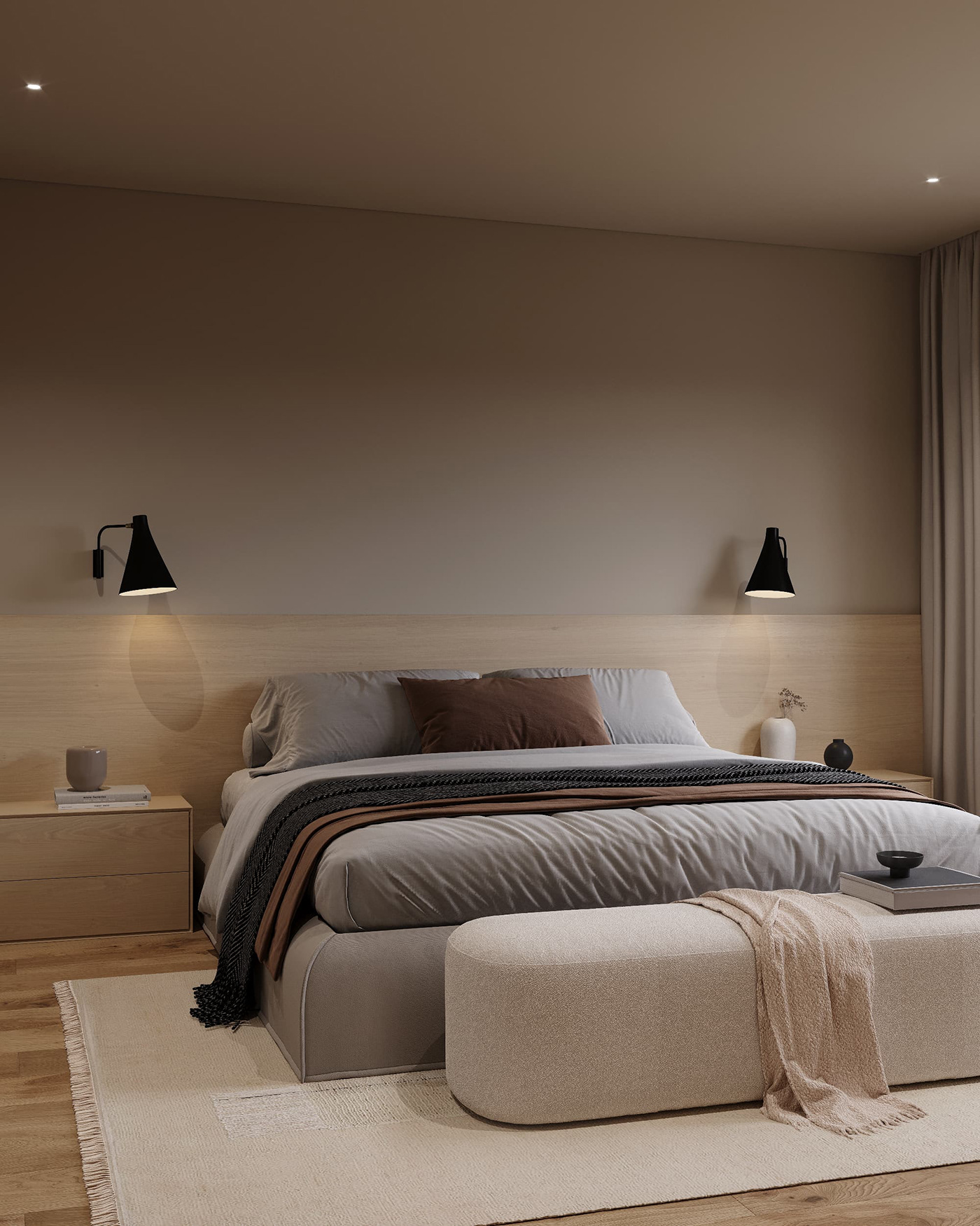 年轻家庭的房子内部装修-23