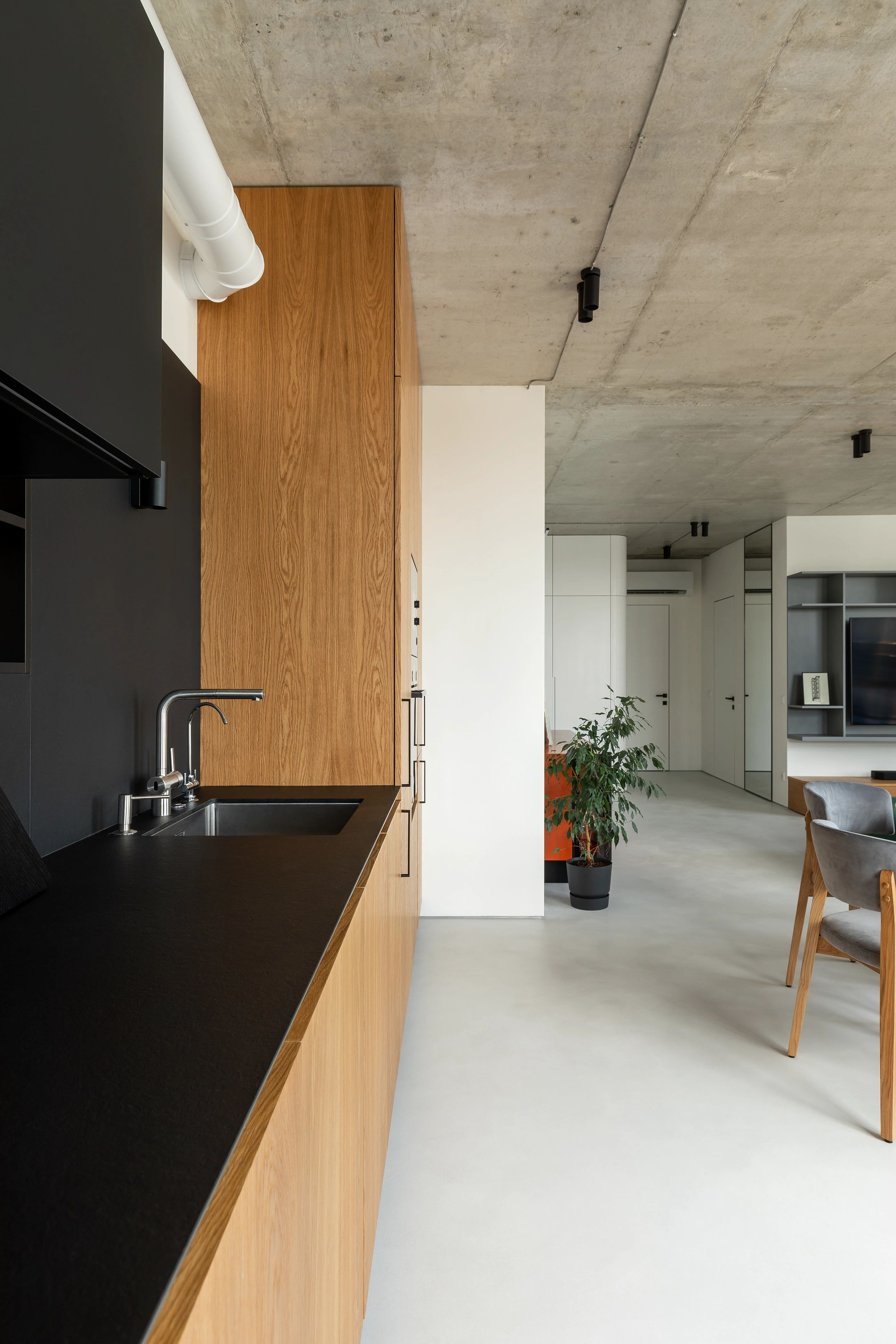 110㎡两居室带天台公寓设计丨Koba Buro-27