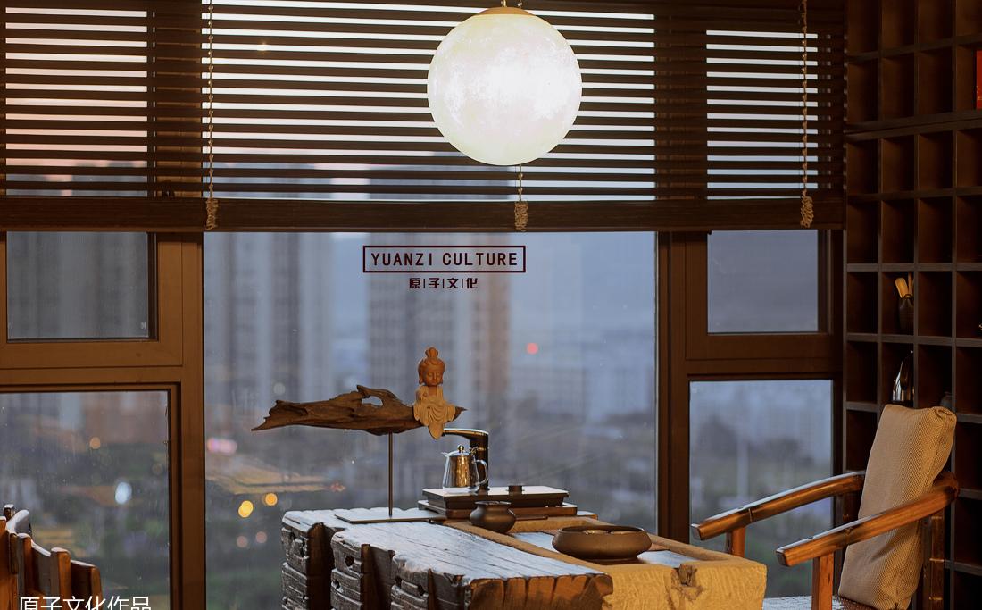 禅意现代融合，打造多功能茶室空间-16