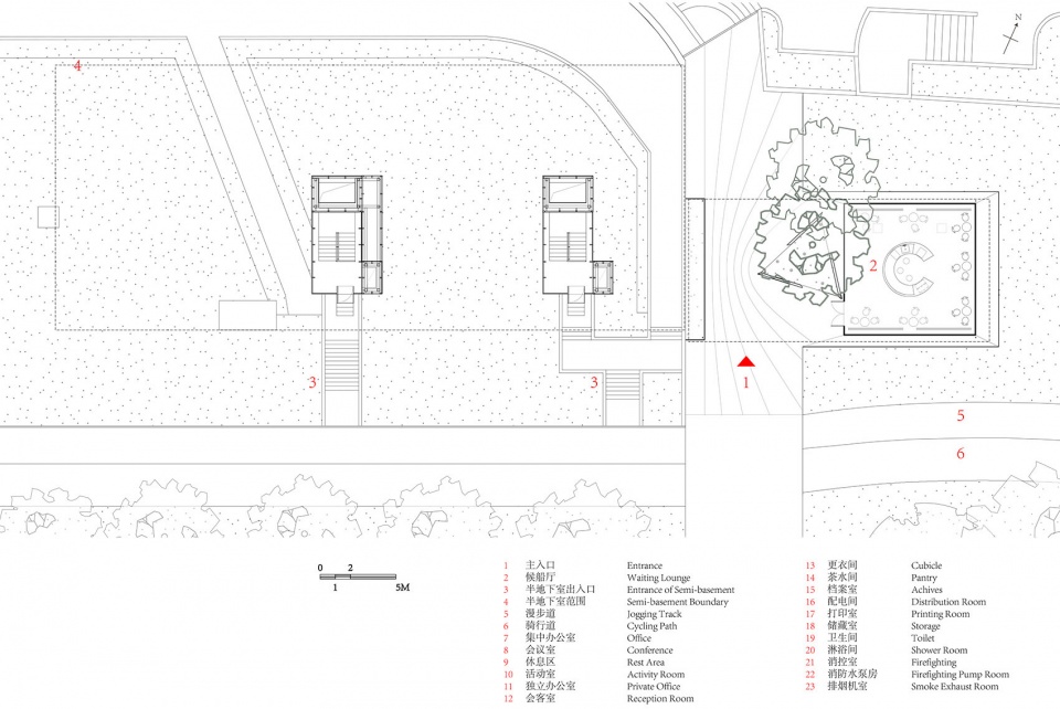 东方明珠游船码头候船厅丨致正建筑工作室-82