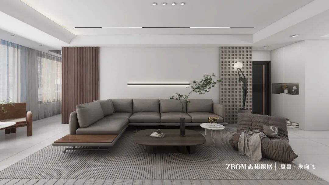 简约治愈之家 · 夏邑朱向飞 148㎡自然静谧设计-14