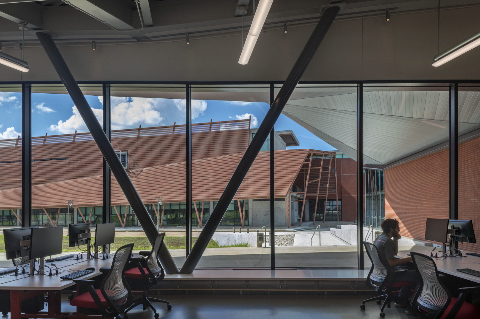 Prairie View A&M University Fabrication Center  / Kirksey Architecture-20