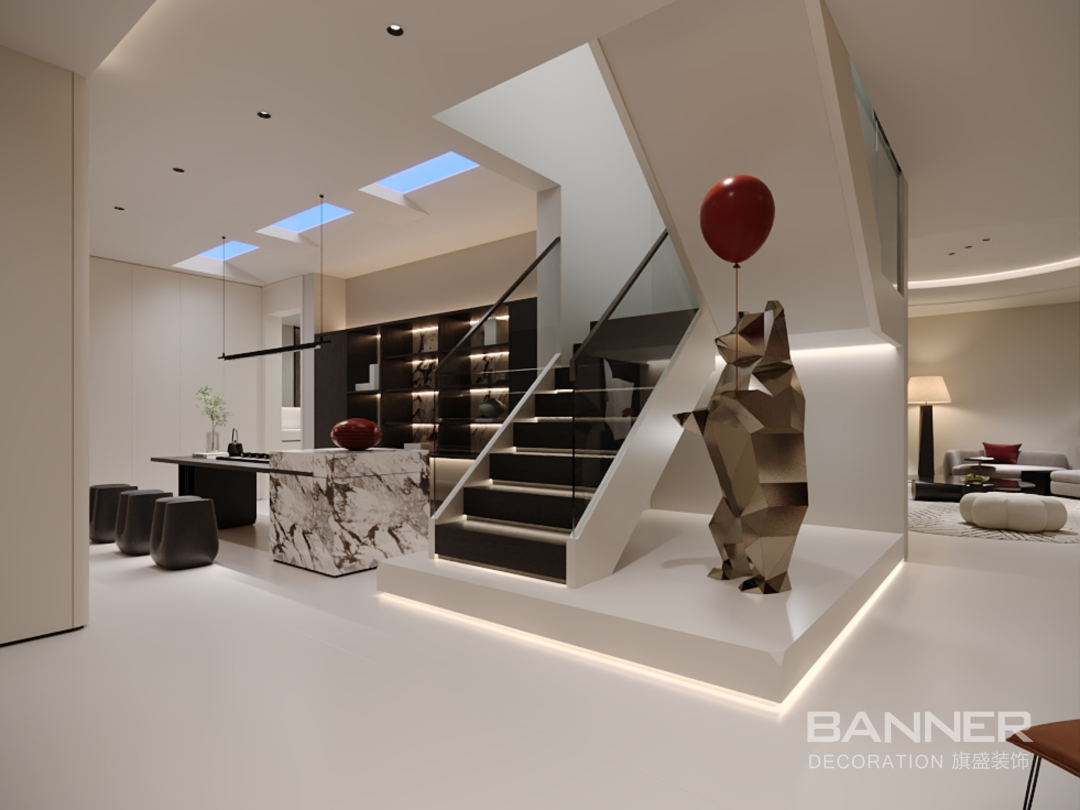 刘迅茹 300㎡现代复式-28