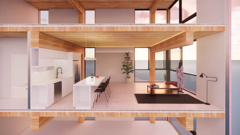 美 Colorado 打造 12 层全木公寓，环保时尚-1