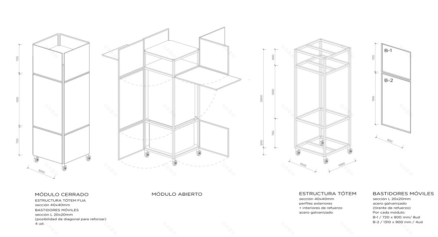 Huarte 中心 totems 装置 | 社区参与式设计助力艺术中心重生-2