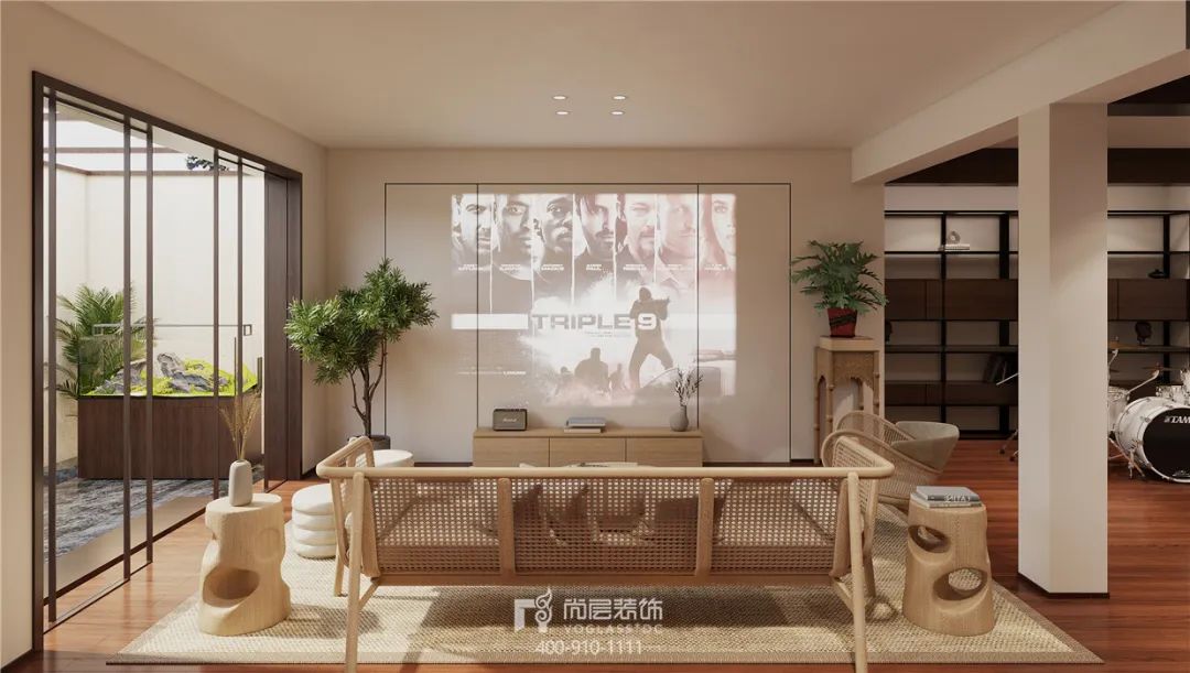 全案整装｜300㎡东南亚风格，绚丽的自然主义-65