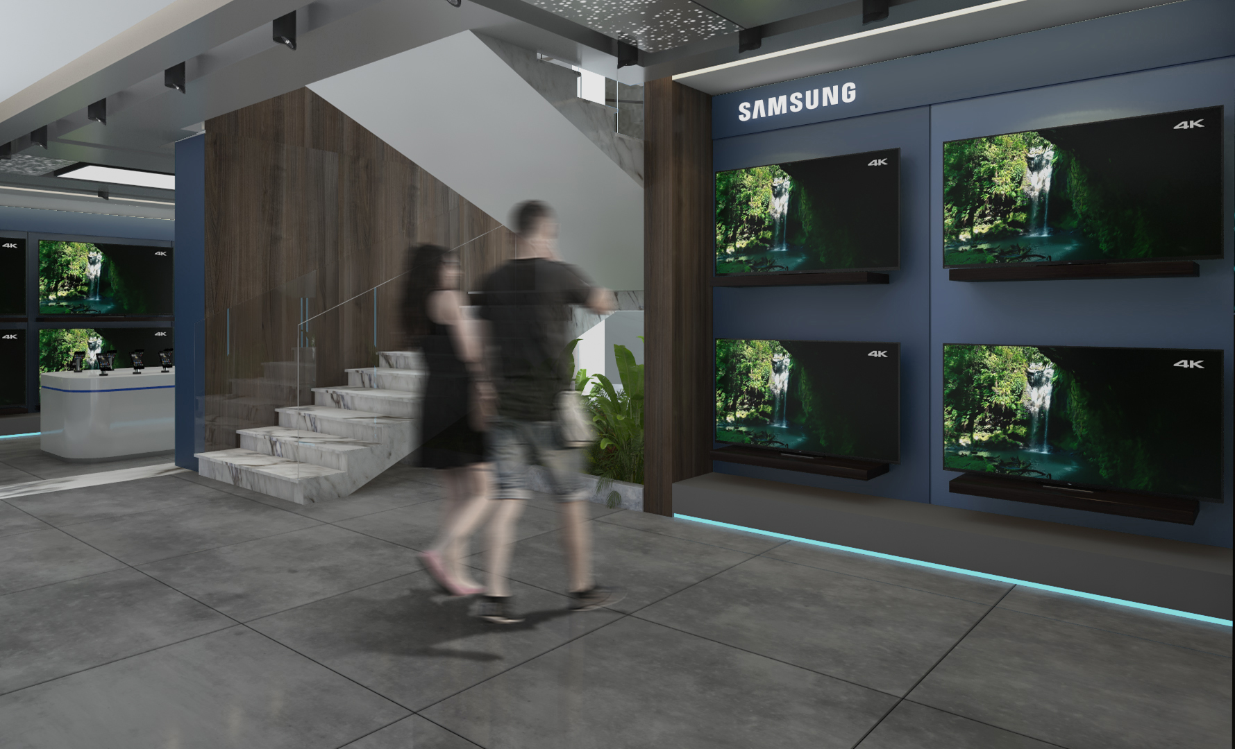 Etronic 电子产品展厅设计丨埃及开罗-8