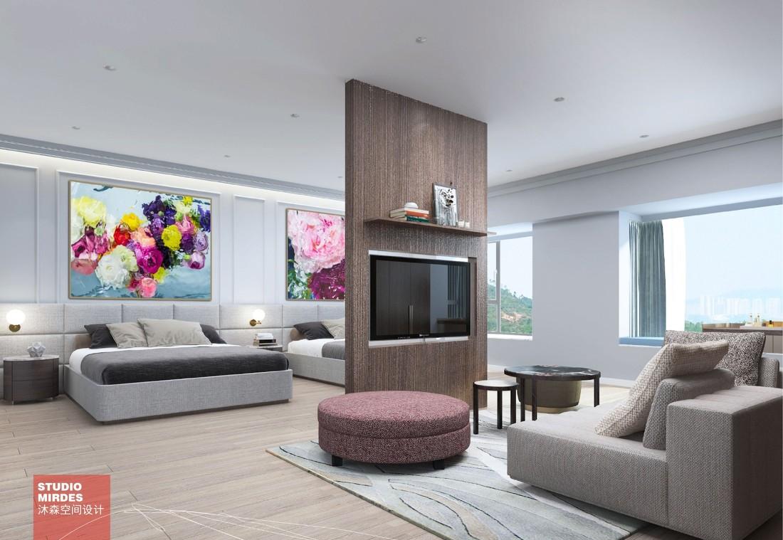 中海银海湾复式府邸 | 温暖色调与精致空间的完美融合-22