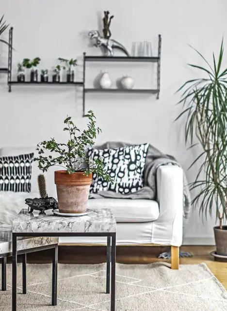 春日阳台休闲时光——45 平米小公寓的惬意设计-3