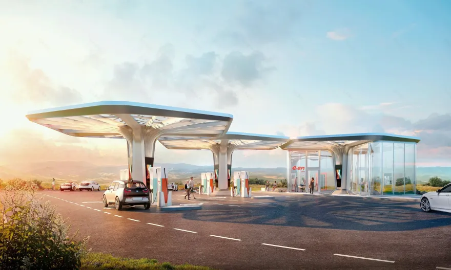 E·ON 超快充电站丨丹麦丨GRAFT-23