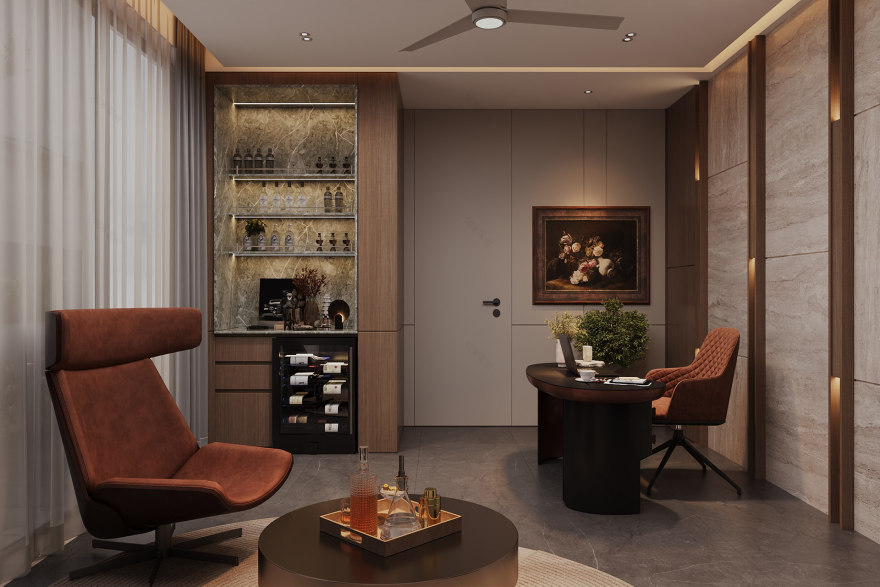 Villa 73别墅设计项目丨越南丨GiangLe & M+ Architecture-55