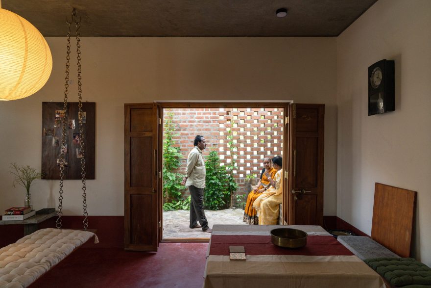 门槛屋;临界屋(注:Threshold有门槛;临界等意思,这里需结合具体语境确定最合适的译法,若缺乏更多背景信息,这两种译法相对常见) 丨印度丨Madras Spaces-13