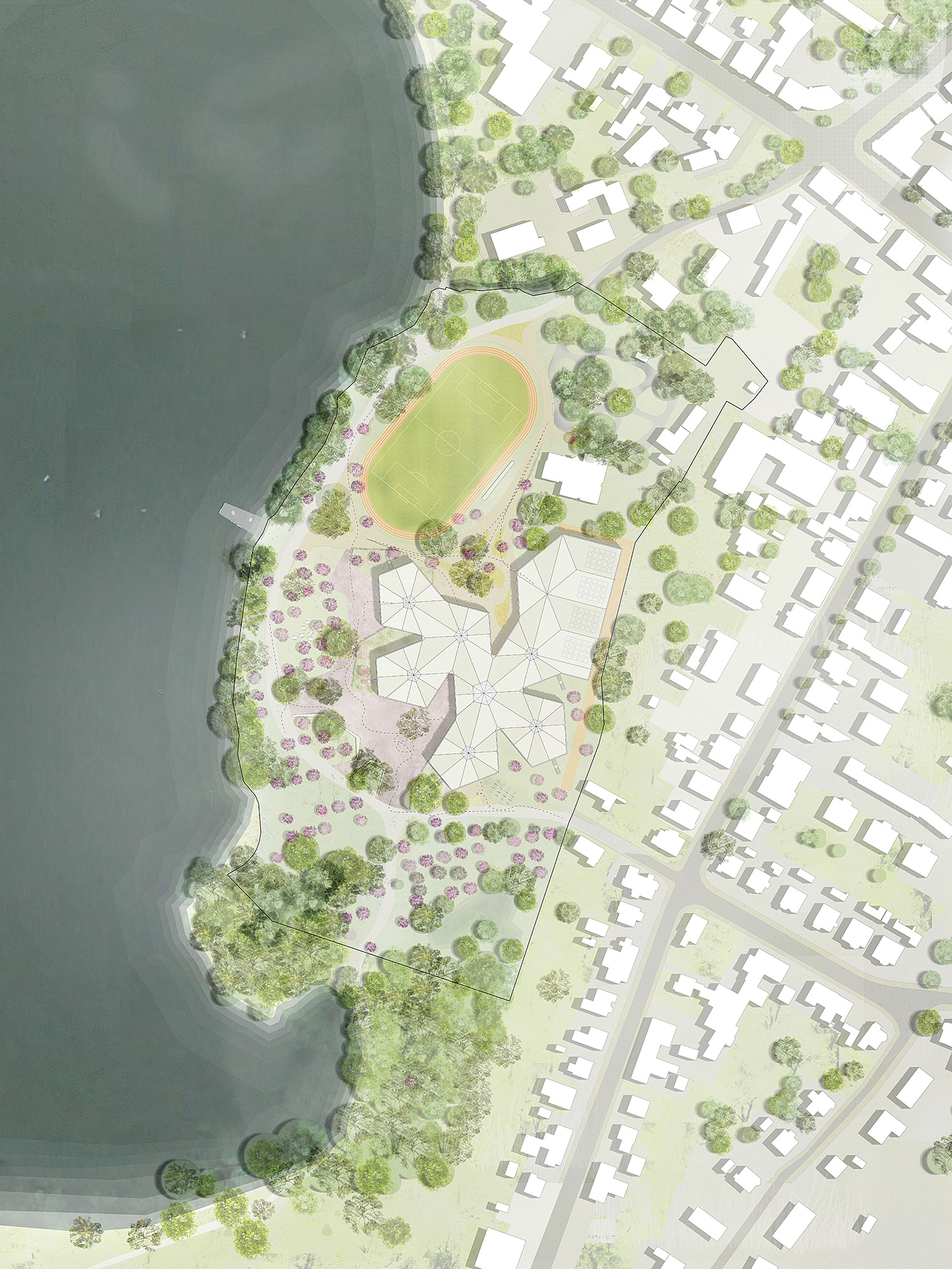 Schule am Kleinen See Eutin 新学校建设项目丨德国丨Mario Torres 等,景观 Nuwela 等-1