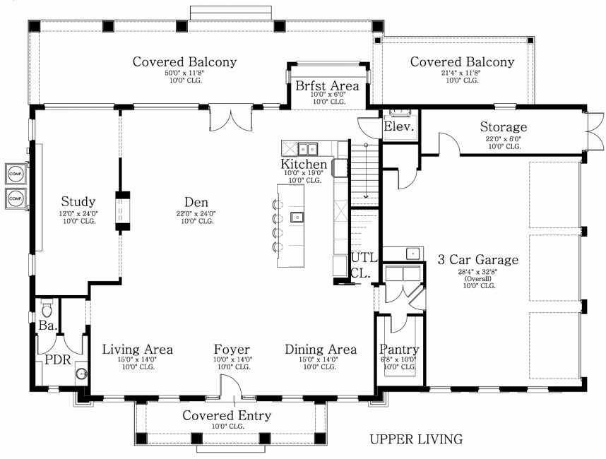 传统四居室房屋设计方案  9723-13