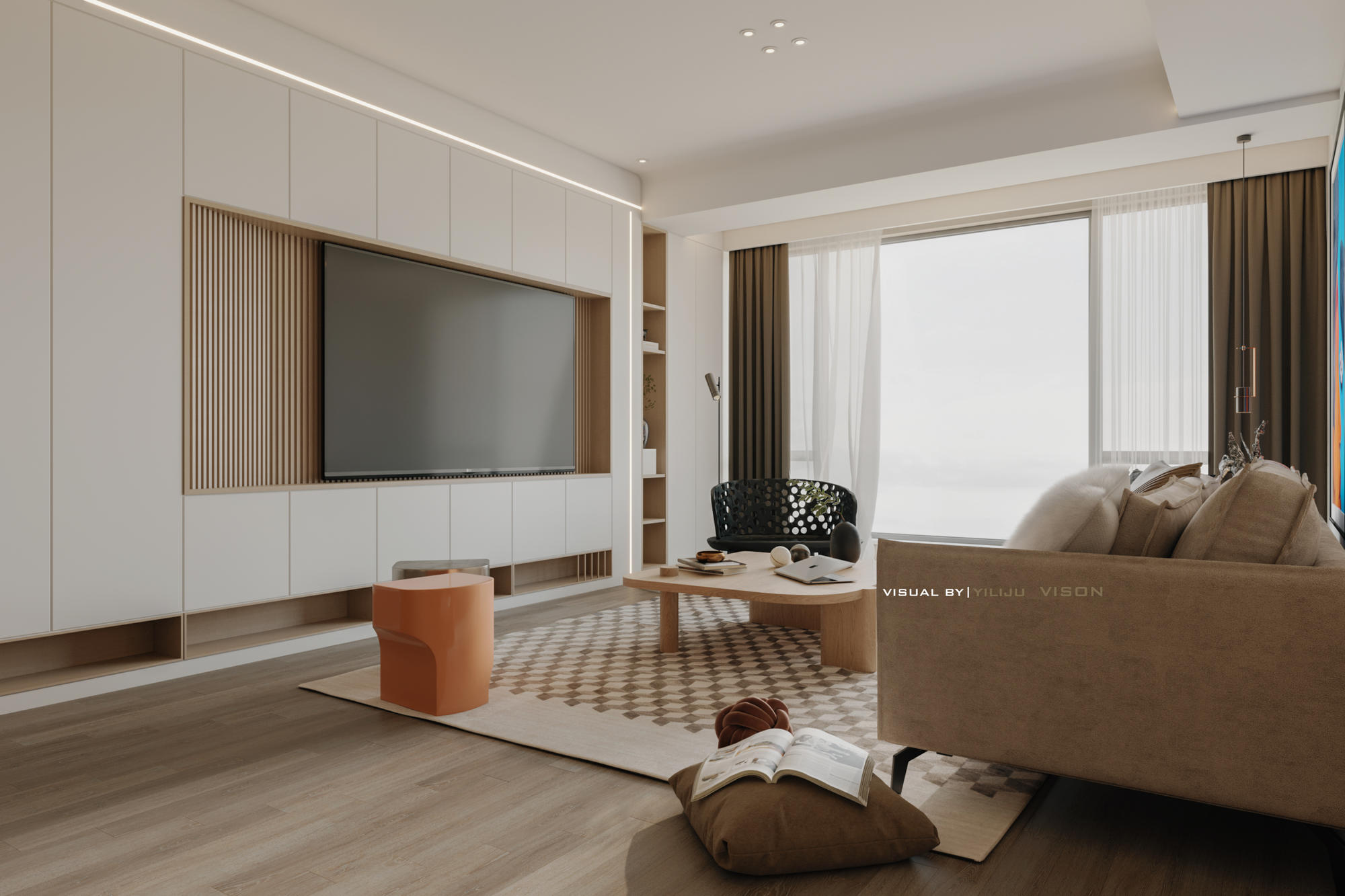 春·吾悦设计 · 简约公寓的现代美学-17