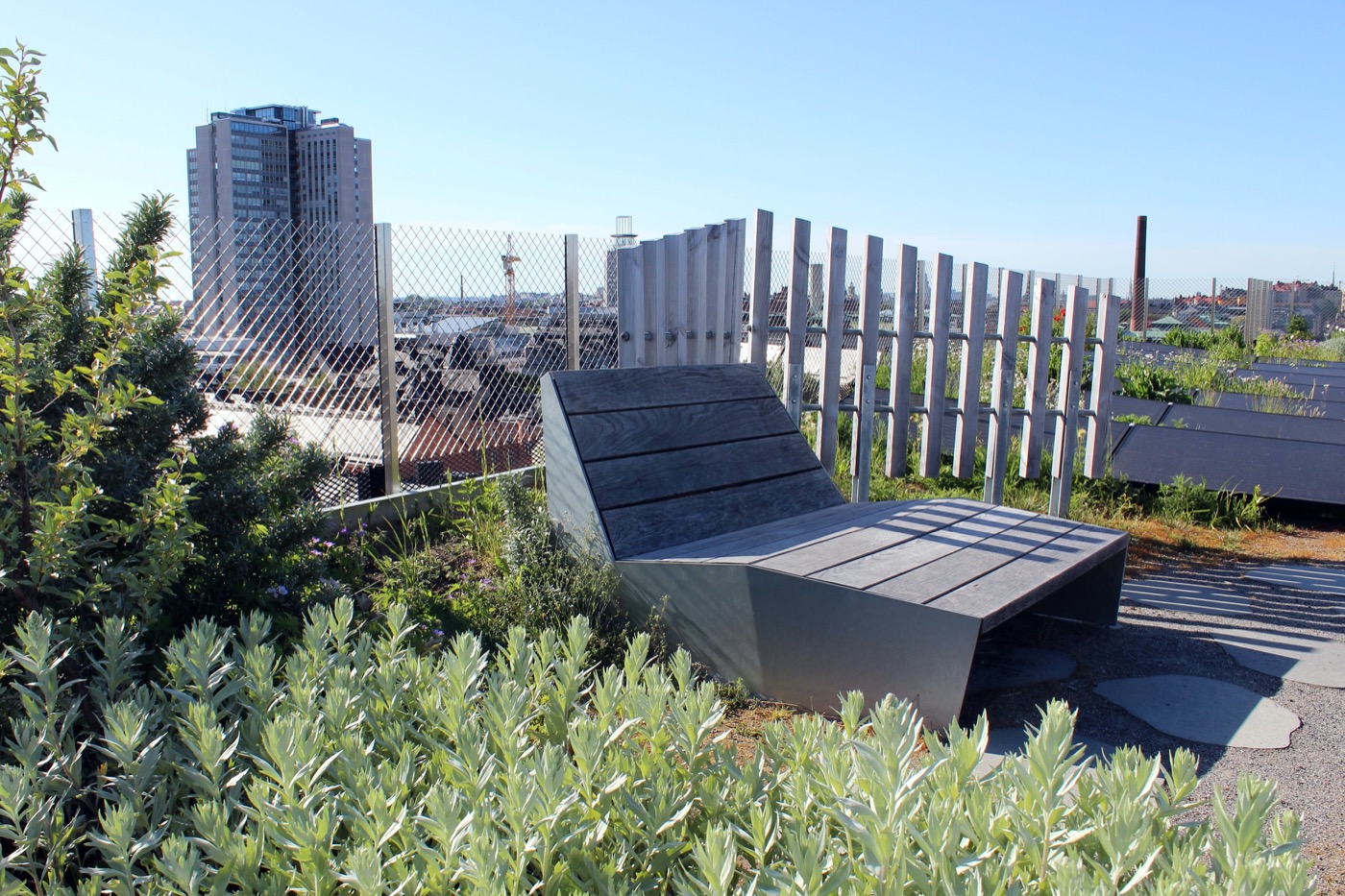 绿色屋顶花园丨Axeloth Arkitekter-8