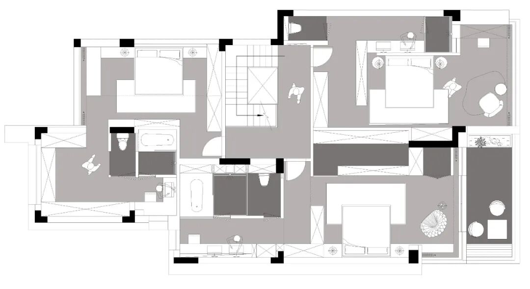 【首发】MH设计新作：自由·归属▏当代豪宅的极简艺术，让生活更有腔调-18