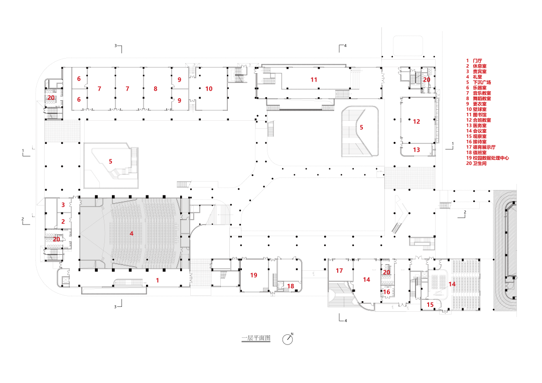 【AT】MIX校·园乐活大院——新浦中学及幼儿园项目(by千城建筑设计集团)-121