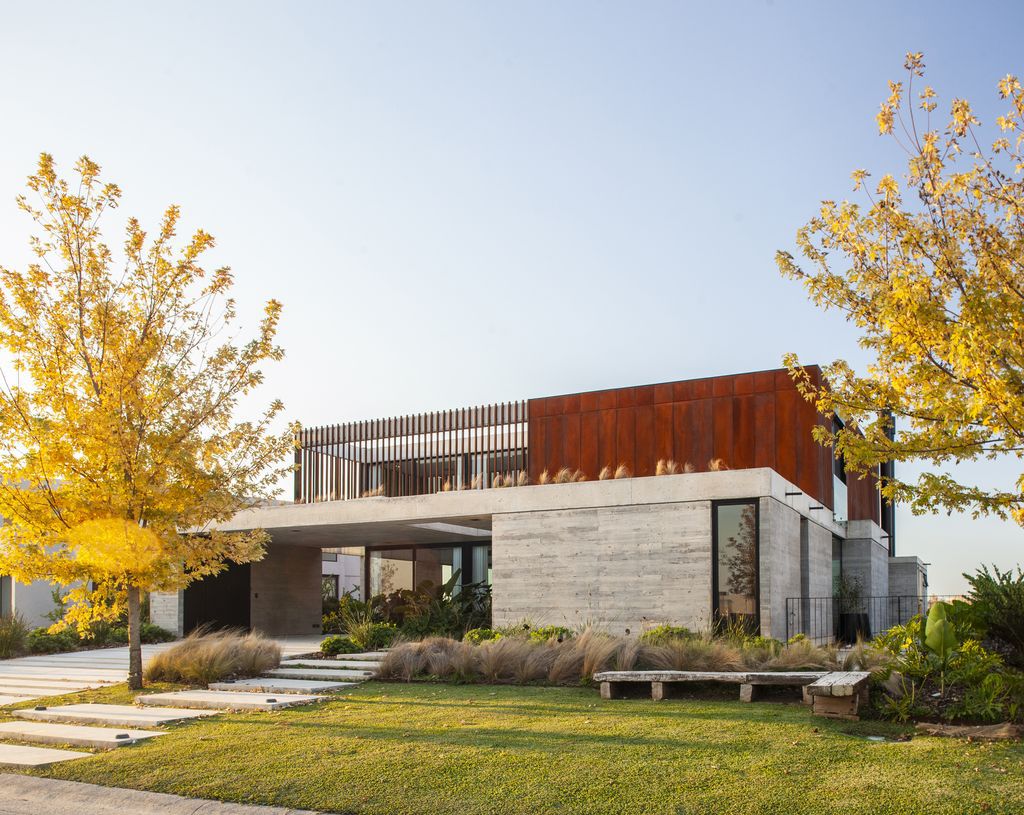 DIPA Arquitectos设计 阿根廷双层住宅                     -0