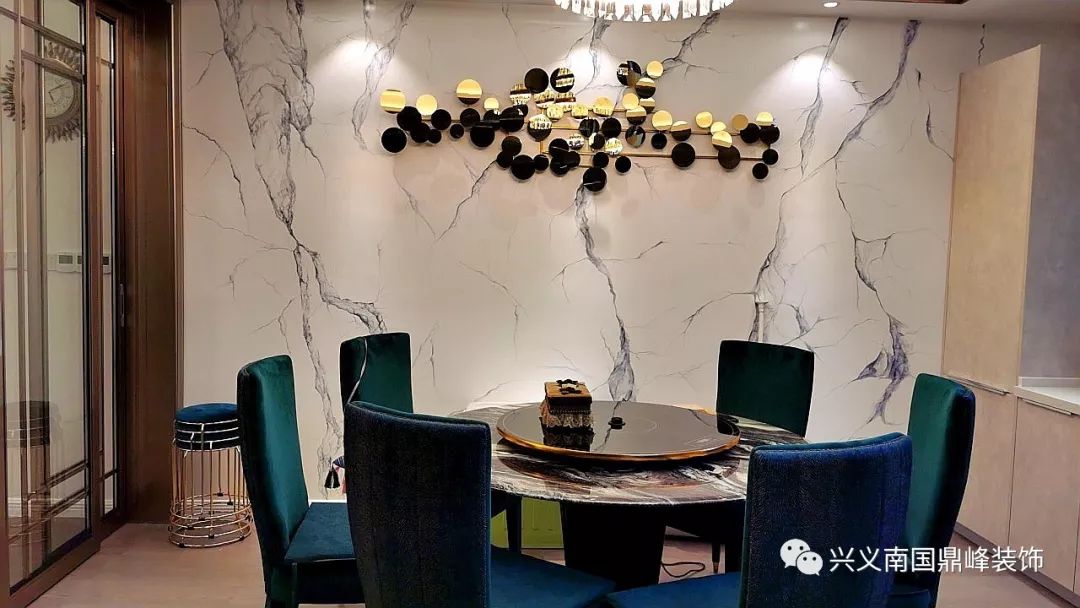 御景园轻奢现代风,女性设计师打造 500㎡优雅生活空间-34