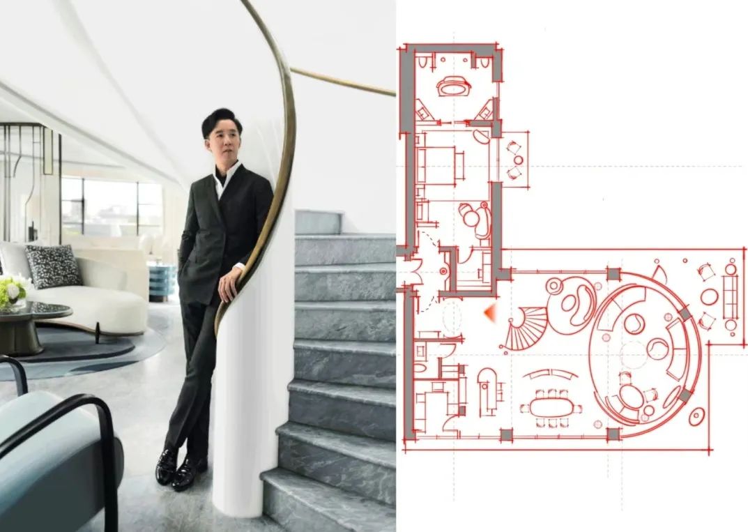 伦敦传奇酒店 Claridge’s 顶层套房设计丨英国伦敦丨André Fu 傅厚民-11