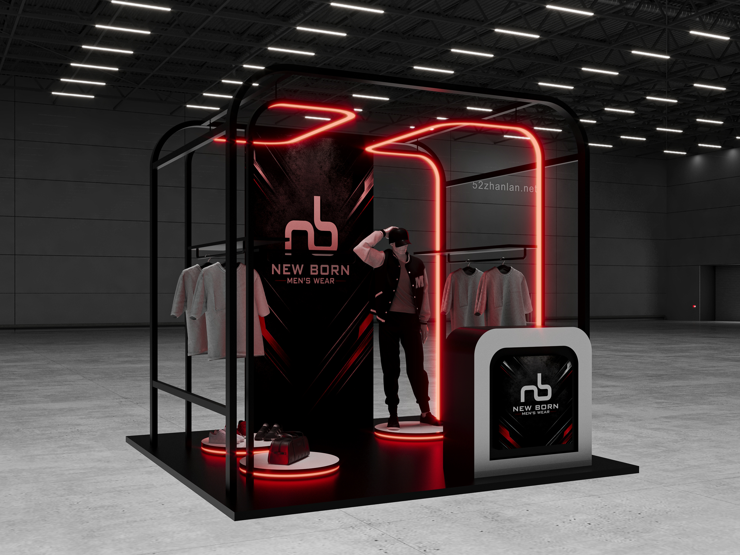 New Born | Men’s Wear Store Interior Design-14