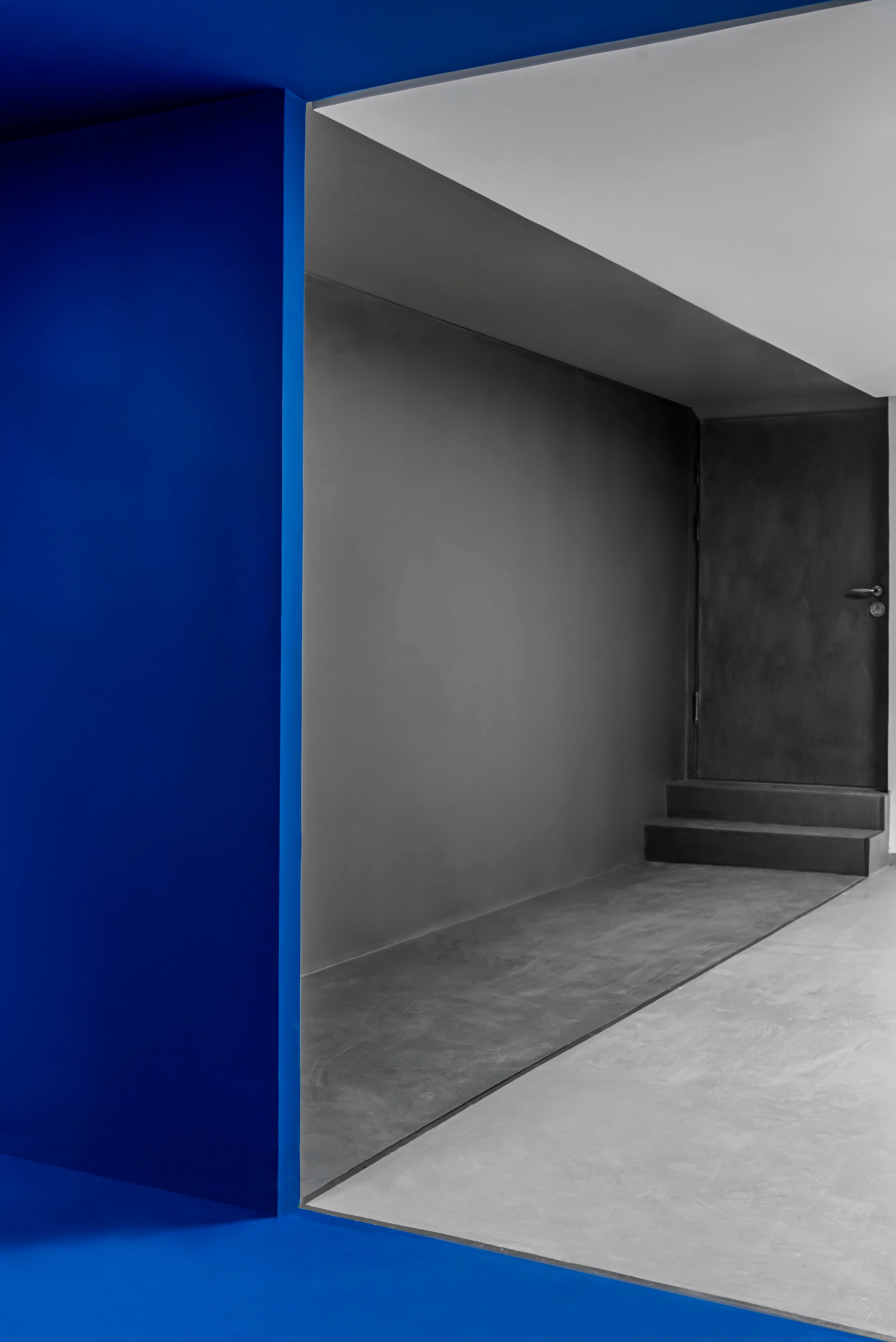 蓝色立方体办公室丨伊朗德黑兰-36