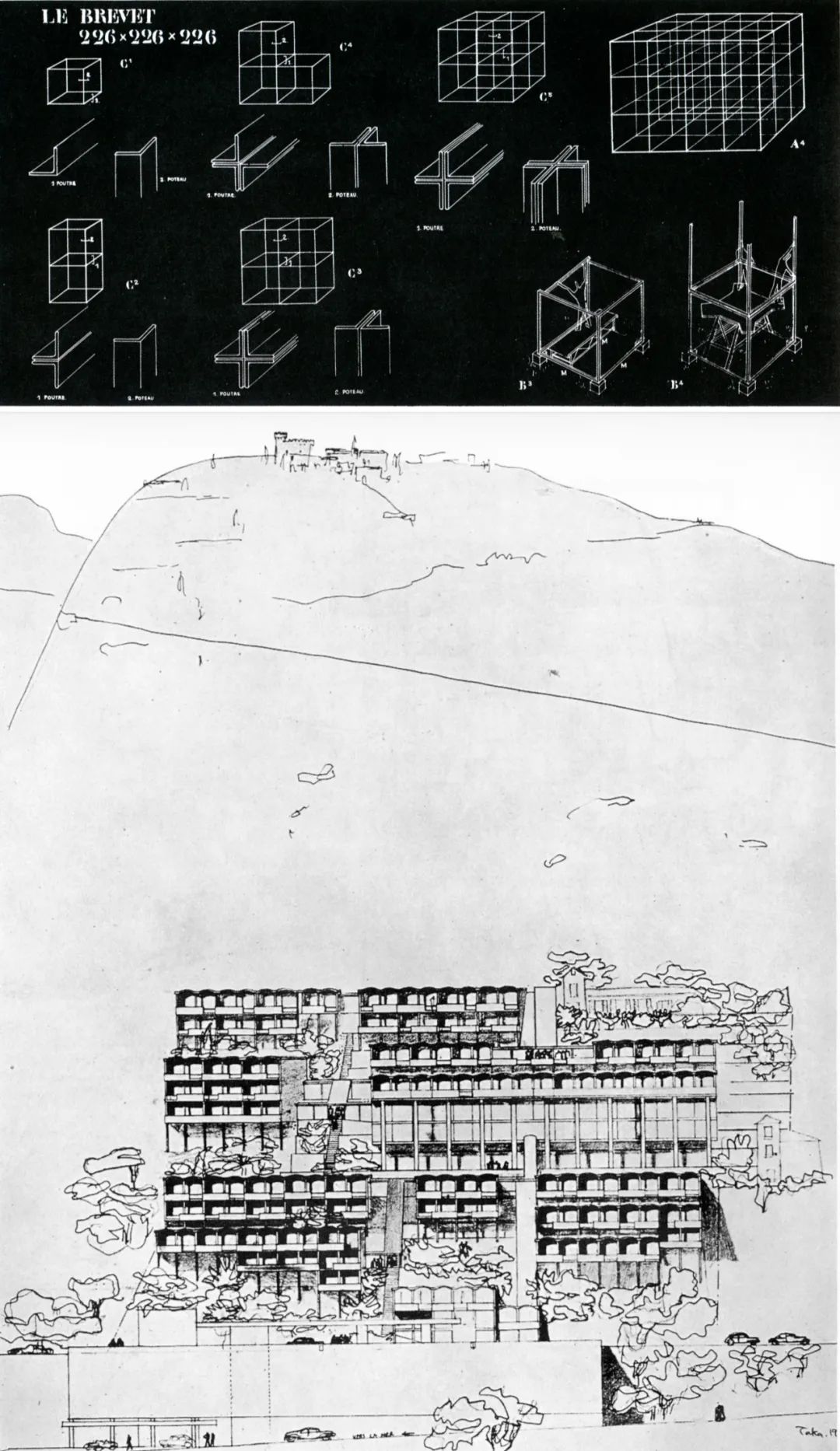 柯布的莫诺尔型 | 筒形拱母题与反地域性乡土建筑-874