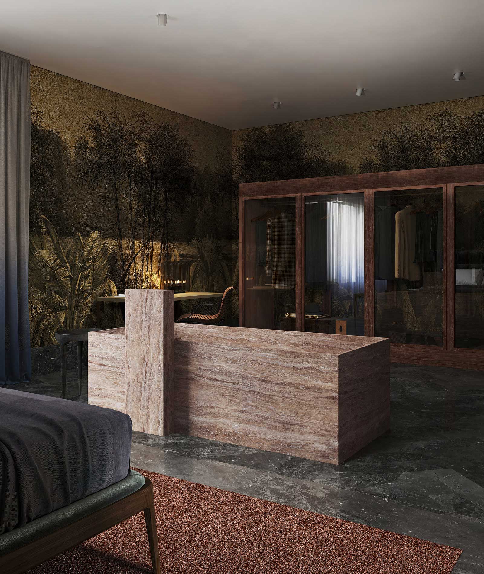 马德里公寓室内设计丨西班牙马德里丨Puntofilipino-14