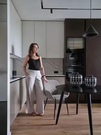 单色魅力 · 58㎡简约公寓设计丨Studio Lina Knyazeva-16