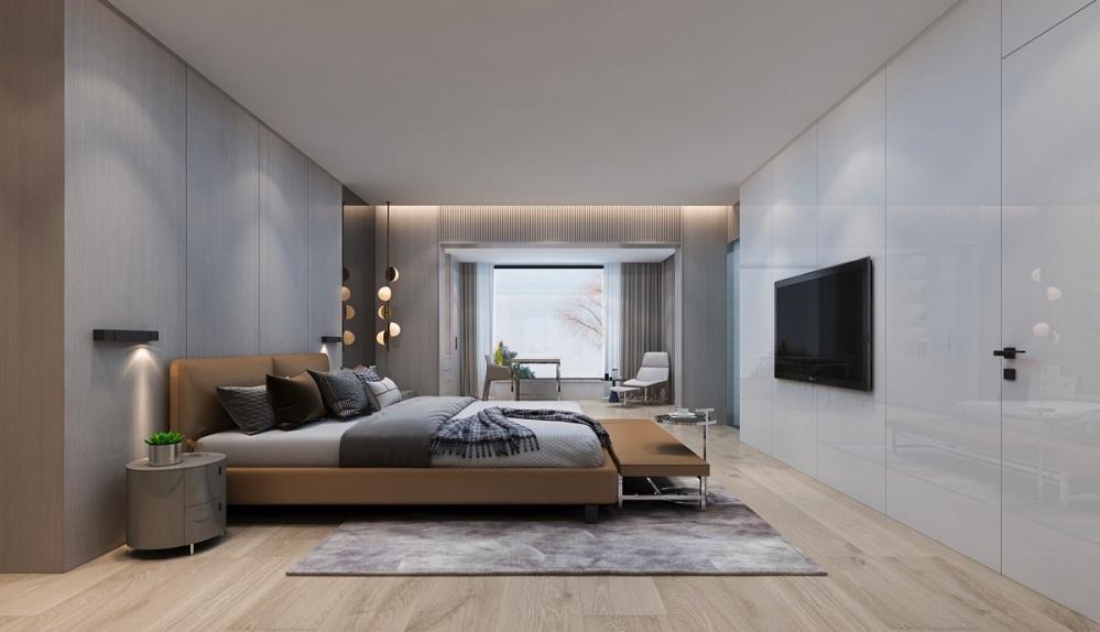 漳州上城五五 700 平现代别墅设计 | 多空间利用，功能齐全-64