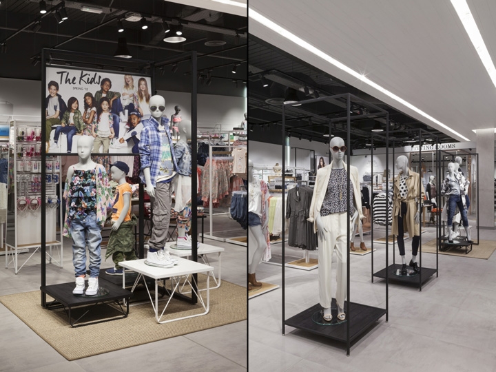 伦敦 Lindex 快时尚专卖店 | 现代简约风格的空间设计-12