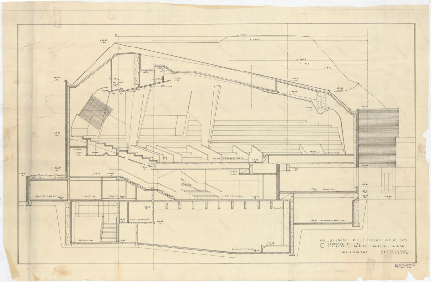 赫尔辛基文化之家(House of Culture)丨芬兰赫尔辛基丨阿尔瓦·阿尔托(Alvar Aalto)-56