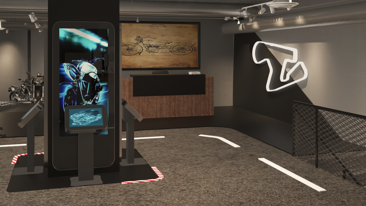 本田摩托车展厅-7