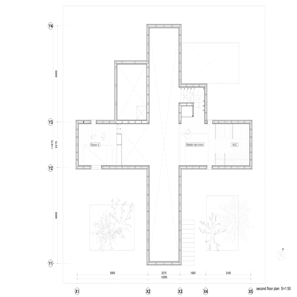 日本 Kasa House | 融入农田环境的住宅设计-39
